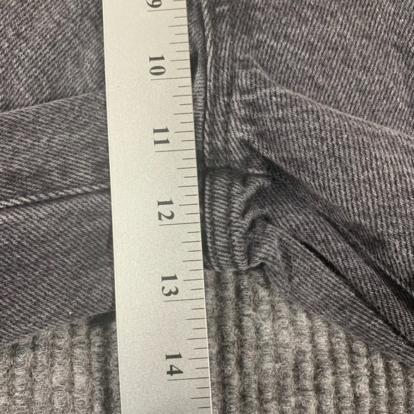 Pacsun Jeans Womens 25  Black Denim Dad Jean Distressed Baggy High‎ Rise 25x30 - Picture 11 of 16